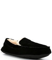 Cremieux Genuine Suede Moccasin Slippers