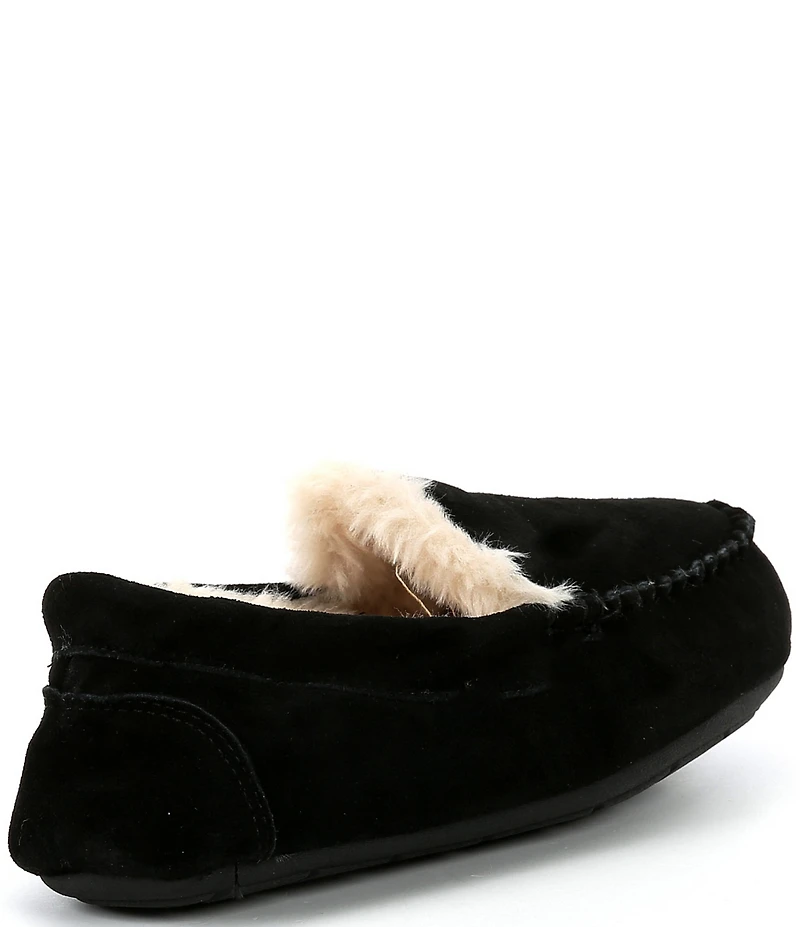 Cremieux Genuine Suede Moccasin Slippers