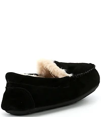 Cremieux Genuine Suede Moccasin Slippers