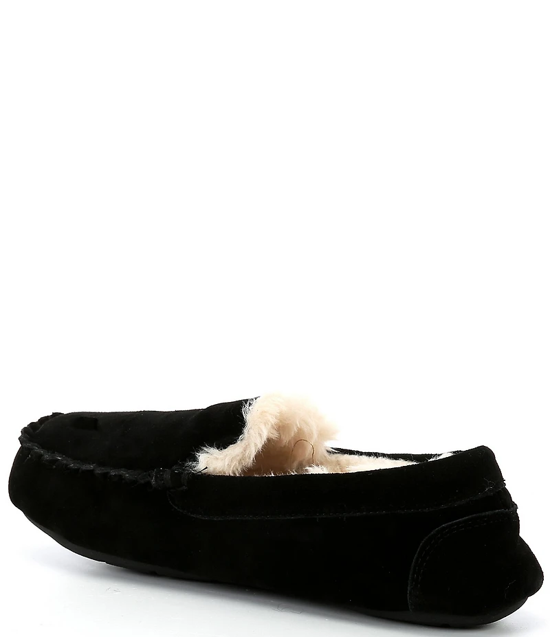 Cremieux Genuine Suede Moccasin Slippers