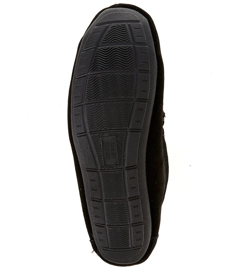 Cremieux Genuine Suede Moccasin Slippers