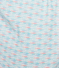 Cremieux Geo Fish 6#double; Swim Trunks