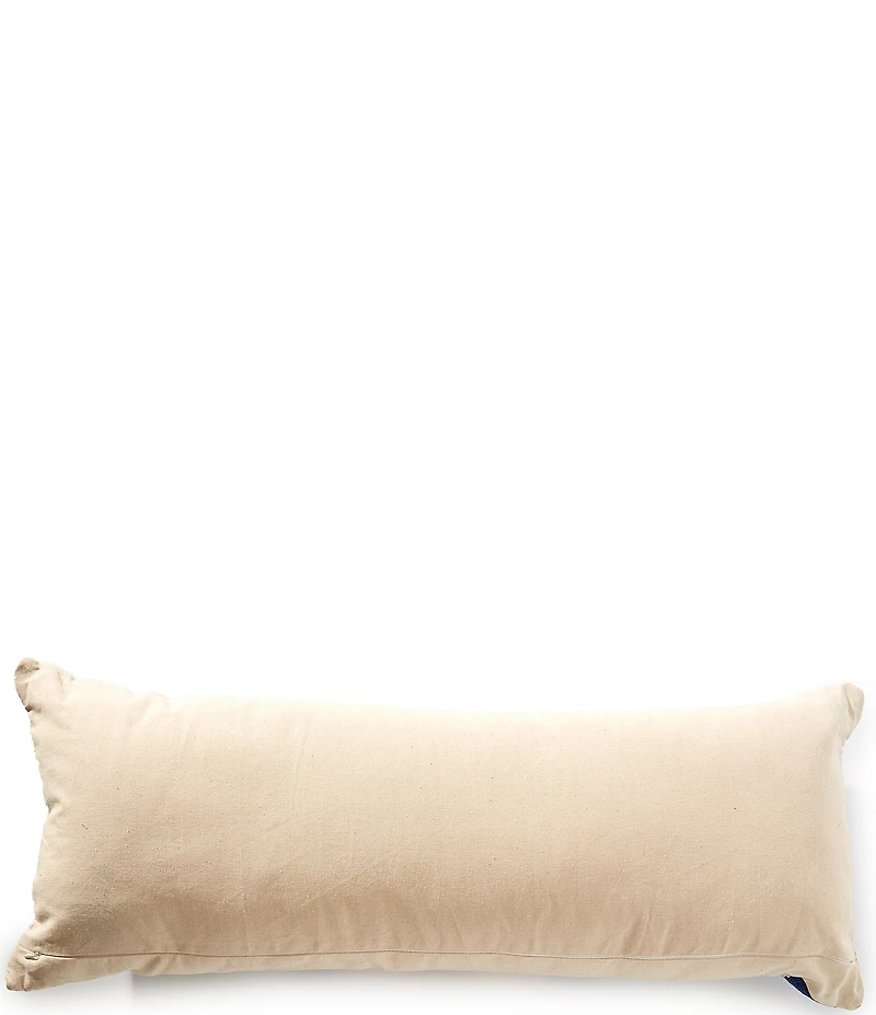 Cremieux Hudson Woven Striped Lumbar Pillow