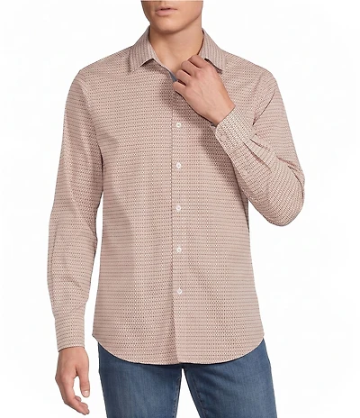 Cremieux Jeans Big & Tall Textile Print Woven Shirt