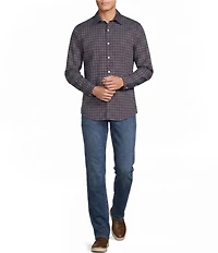 Cremieux Jeans Premium Diamond Print Long Sleeve Woven Shirt