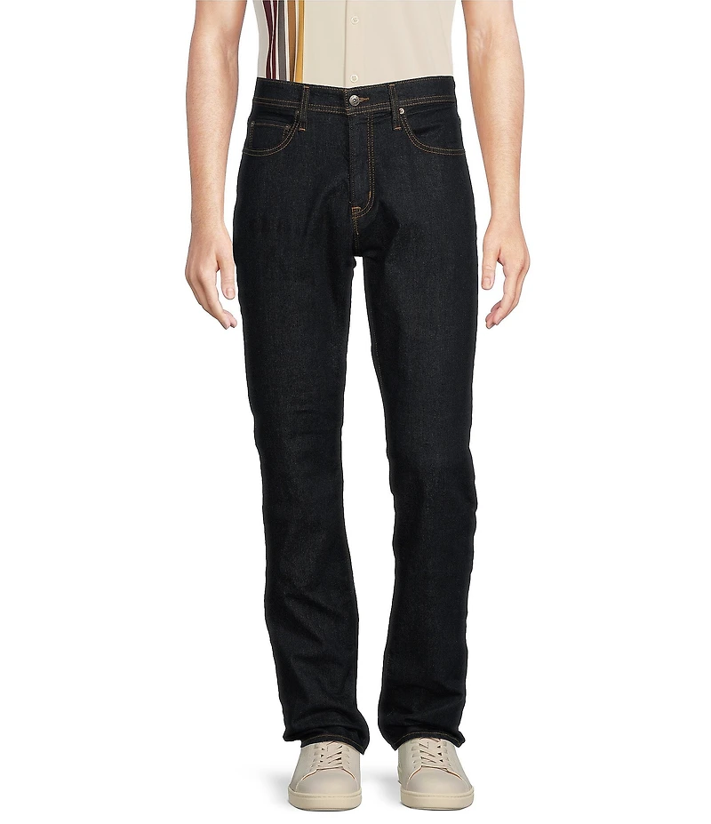 Cremieux Premium Denim Relaxed Straight Fit Dark Wash Stretch Jeans