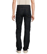 Cremieux Premium Denim Relaxed Straight Fit Dark Wash Stretch Jeans