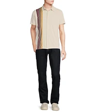Cremieux Premium Denim Relaxed Straight Fit Dark Wash Stretch Jeans