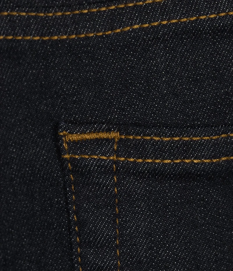Cremieux Premium Denim Relaxed Straight Fit Dark Wash Stretch Jeans
