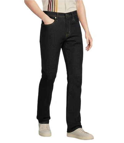 Cremieux Premium Denim Relaxed Straight Fit Dark Wash Stretch Jeans