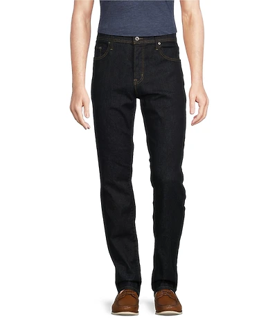 Cremieux Premium Denim Straight Fit Dark Wash Stretch Jeans