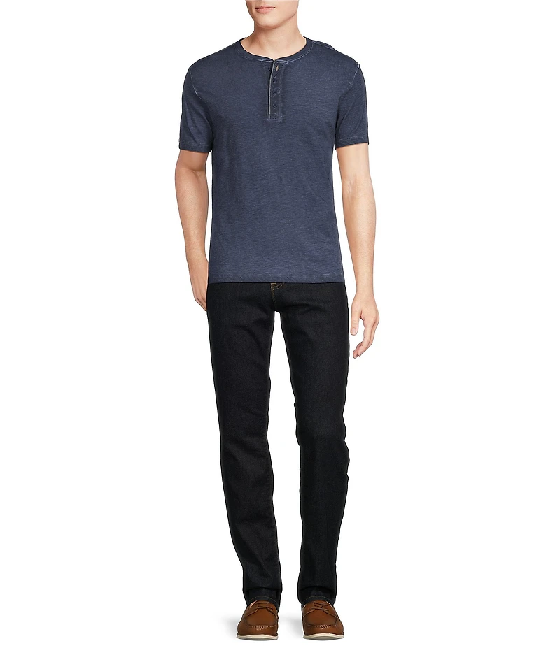 Cremieux Premium Denim Straight Fit Dark Wash Stretch Jeans