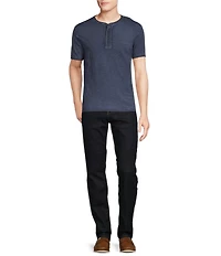 Cremieux Premium Denim Straight Fit Dark Wash Stretch Jeans