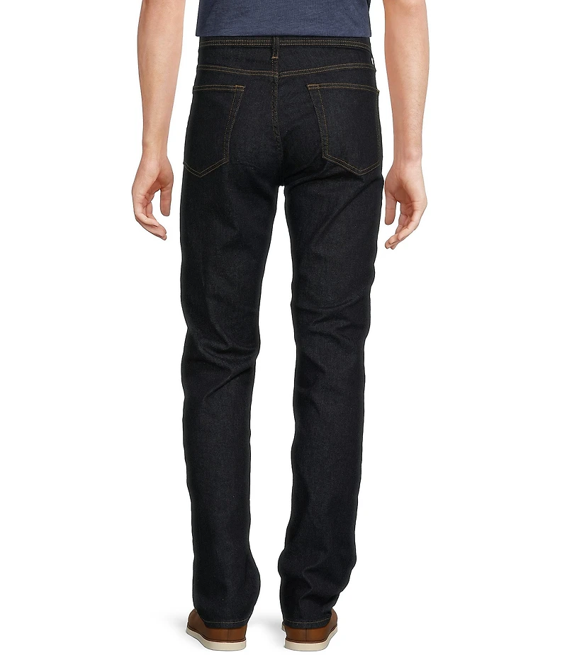 Cremieux Premium Denim Straight Fit Dark Wash Stretch Jeans