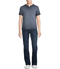 Cremieux Premium Denim Straight Fit Med Wash Stretch Jeans