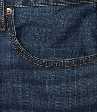 Cremieux Premium Denim Straight Fit Med Wash Stretch Jeans