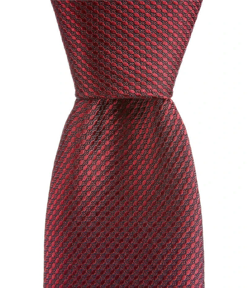 Cremieux Jess Solid/Non-Solid 3.125#double; Woven Silk Tie
