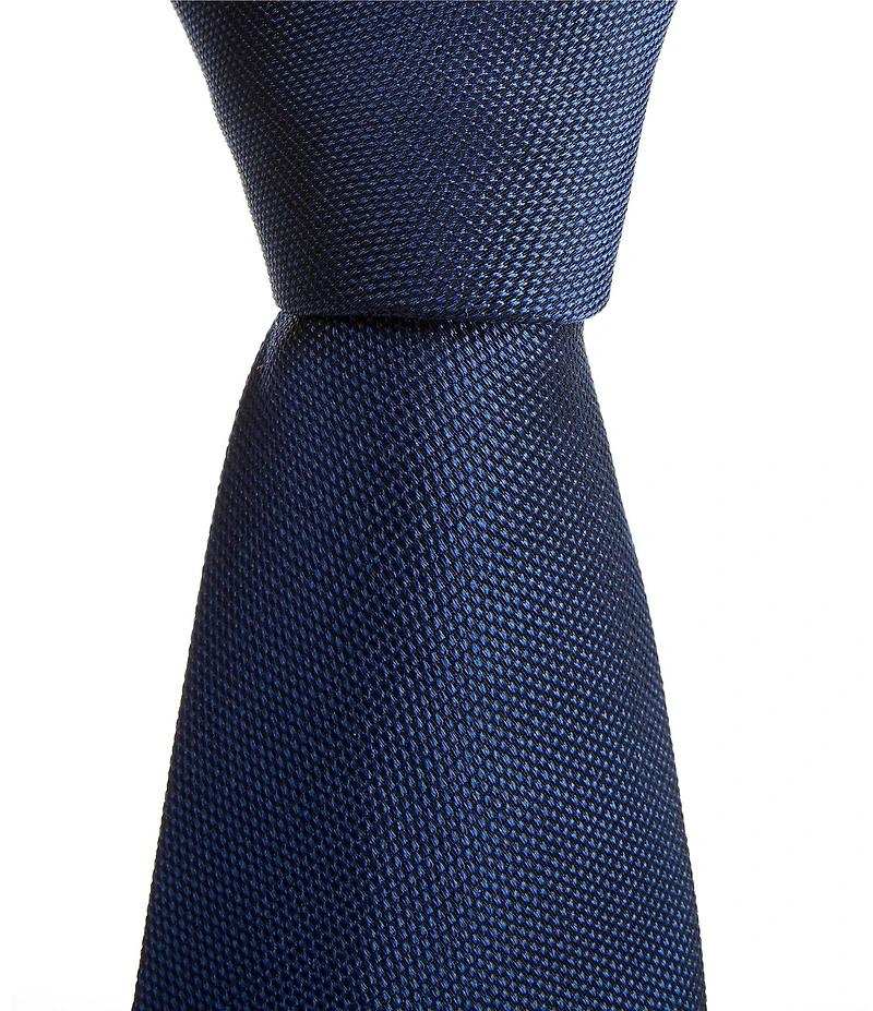 Cremieux Jordan Solid 3 1/4#double; Traditional Woven Silk Tie