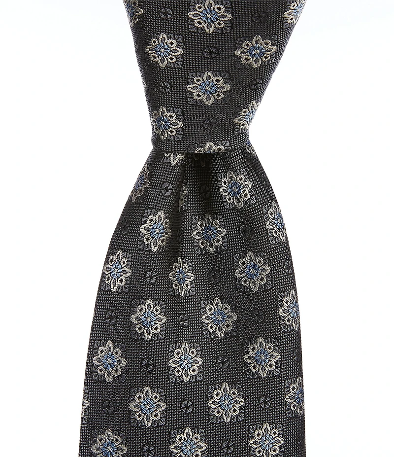 Cremieux Kalen Stars 3 1/8#double; Woven Silk Tie