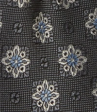 Cremieux Kalen Stars 3 1/8#double; Woven Silk Tie