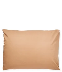 Cremieux Khaki Cotton Button Accent Sham