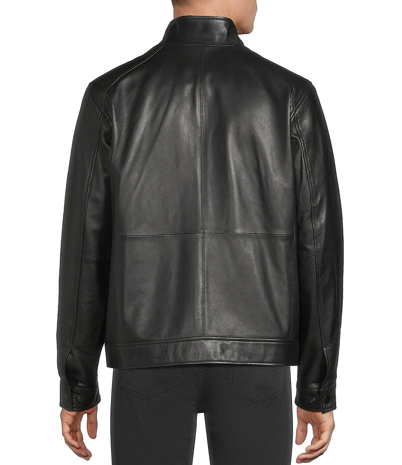 Cremieux Lambskin Hipster Black Jacket