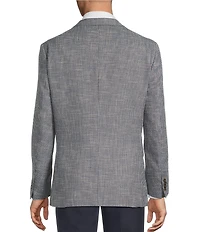 Cremieux Linen Blend Modern Fit Fancy Sport Coat