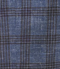 Cremieux Linen Blend Modern Fit Plaid Sport Coat