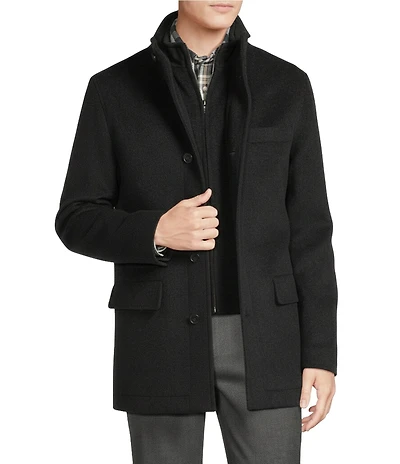 Cremieux Long Wool Cashmere Coat
