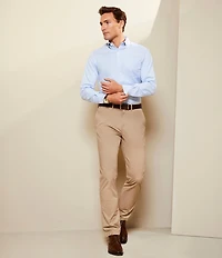 Cremieux Blue Label Madison Classic Fit Comfort Stretch Flat-Front Twill Chino Pants