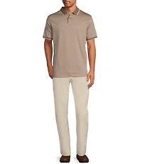 Cremieux Blue Label Madison Classic Fit Comfort Stretch Flat-Front Twill Chino Pants