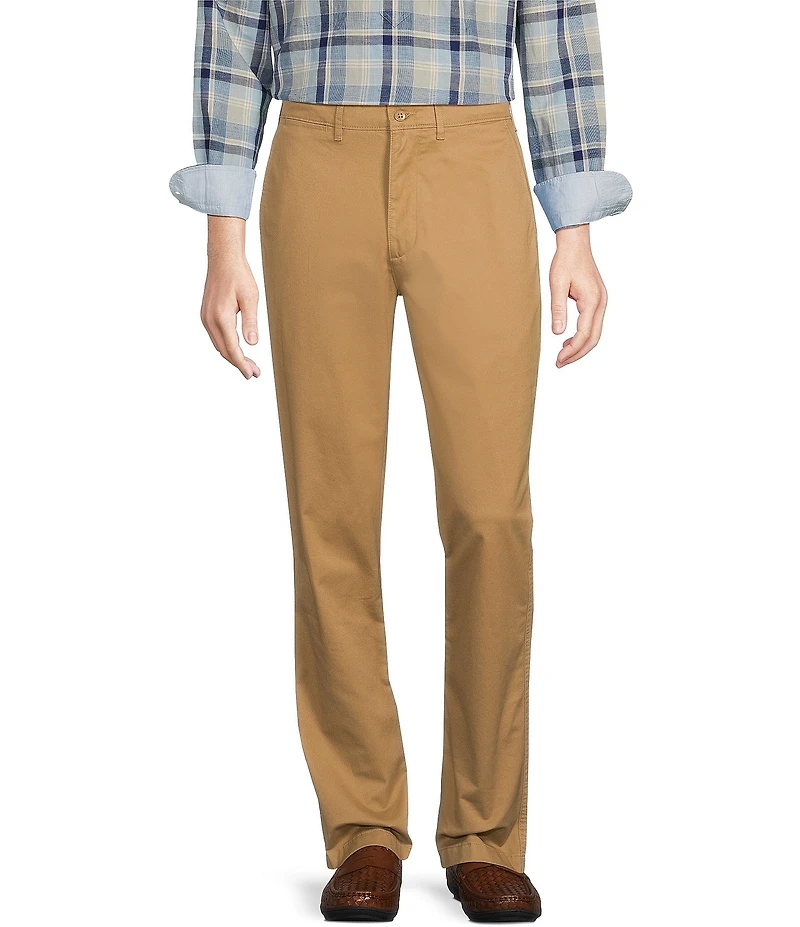 Cremieux Blue Label Madison Classic Fit Comfort Stretch Flat-Front Twill Chino Pants
