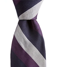 Cremieux Maxwell Striped 3.125#double; Silk Tie