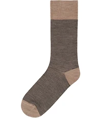 Cremieux Micro Stripe Rib Crew Dress Socks