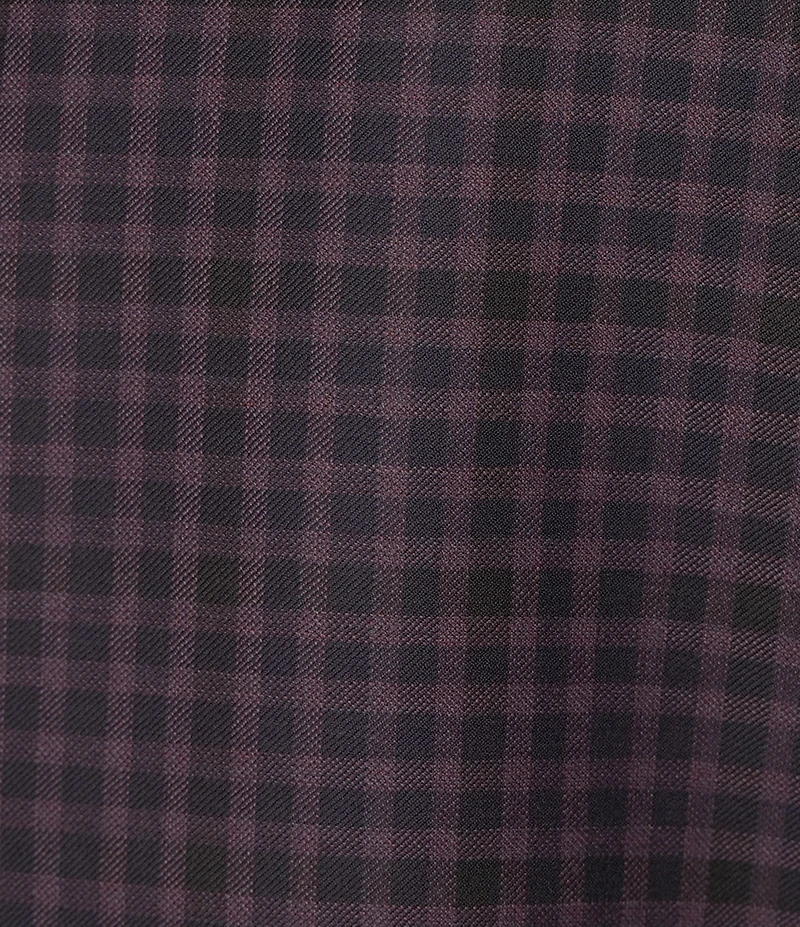 Cremieux Modern Fit Dark Plaid Pattern Wool Sport Coat
