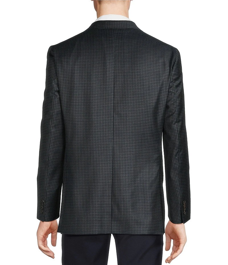 Cremieux Modern Fit Fancy Check Pattern Sport Coat