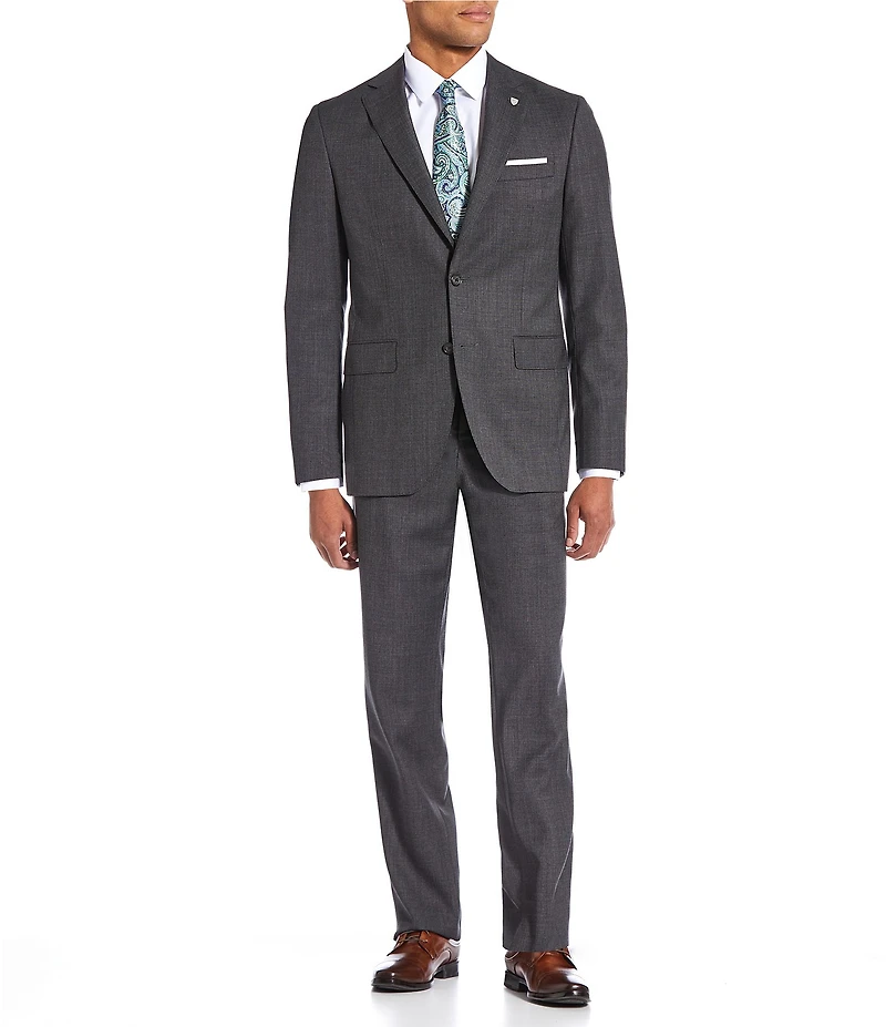 Cremieux Modern Fit Flat Front 2-Piece Suit