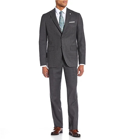 Cremieux Modern Fit Flat Front 2-Piece Suit