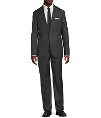 Cremieux Modern Fit Flat Front 2-Piece Suit