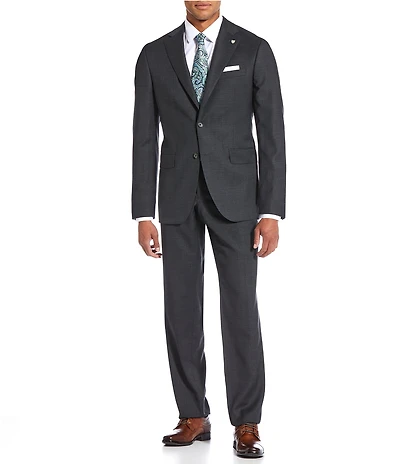 Cremieux Modern Fit Flat Front 2-Piece Suit