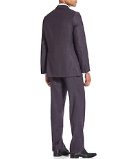 Cremieux Plaid Modern Fit Flat Front 2-Piece Suit
