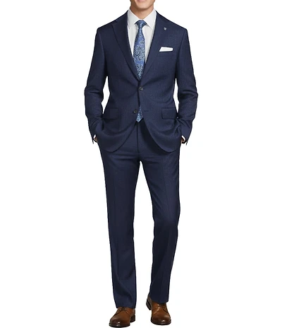 Cremieux Modern Fit Flat Front 2-Piece Suit