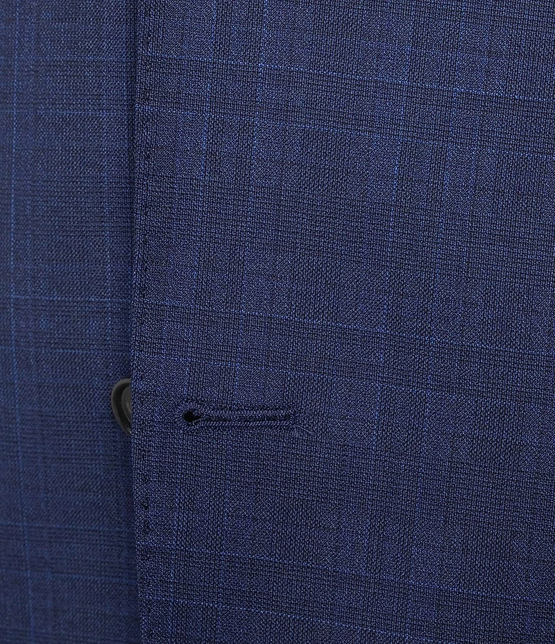 Cremieux Modern Fit Flat Front Check 2-Piece Suit