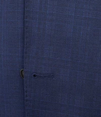 Cremieux Modern Fit Flat Front Check 2-Piece Suit