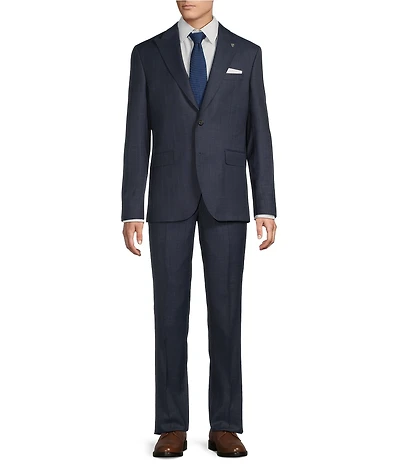 Cremieux Modern Fit Flat Front Classic Stripe 2-Piece Suit