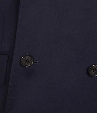 Cremieux Modern Fit Flat Front Dark Solid 2-Piece Suit