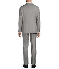 Cremieux Modern Fit Flat Front Light Classic Plaid 2-Piece Suit