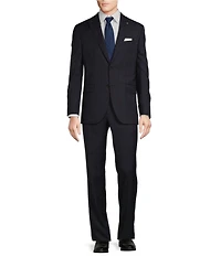 Cremieux Modern Fit Flat Front Tonal Plaid 2-Piece Suit