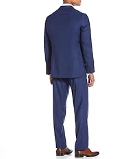 Cremieux Modern Fit Flat Front Plaid 2-Piece Suit