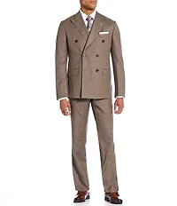 Cremieux Modern Fit Flat Front Solid 2-Piece Suit